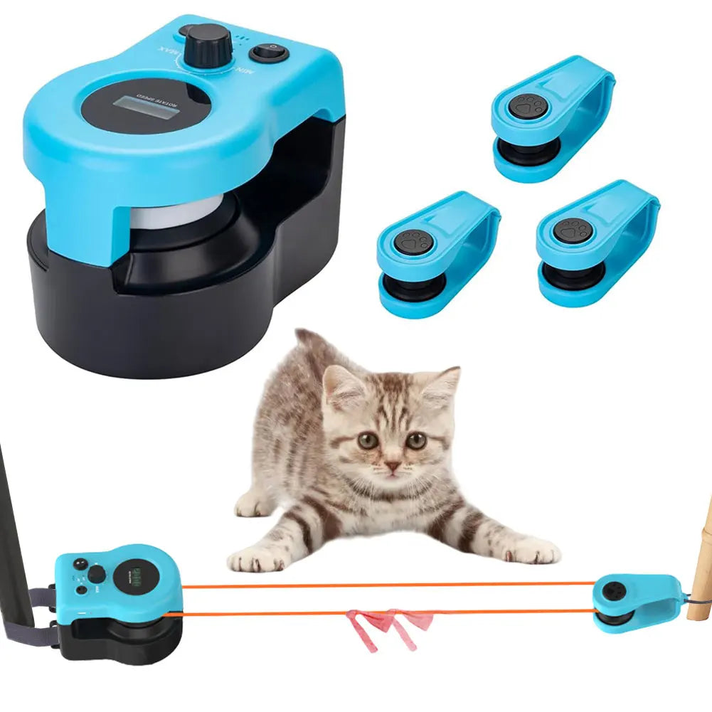 Interactive Cat Toy Chase Run Exercise