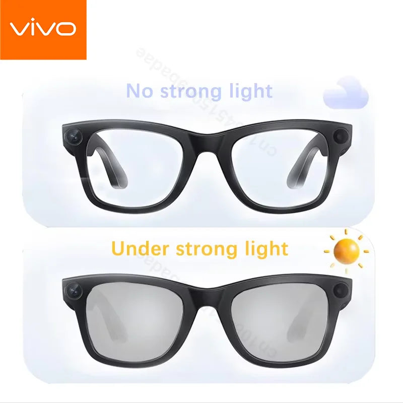Smart AI Glasses Camera HD Photo Video 