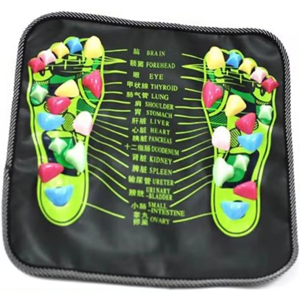 Foot Massage Pad with Finger Pressure Plate 