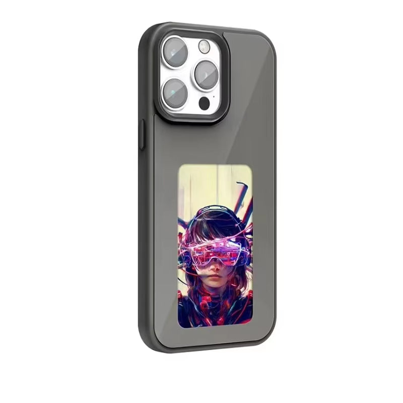 NFC phone Case E-Ink Screen for Iphone 15 14 13 Pro Max 