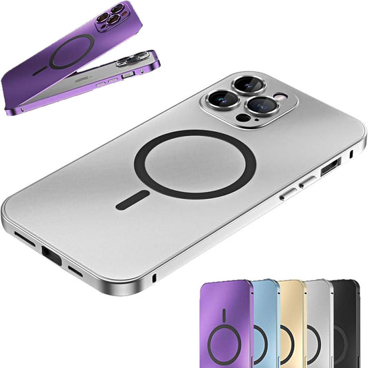 Magnetic Aluminum Matte Shell for Iphone