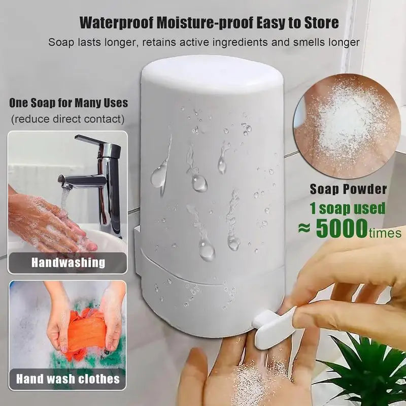 Bar Soap Grinder Solid Soapy Bar Grinding Box Holder Wall Mounted Crusher Mincer Refillable Soapy Bar Dispenser for Bathroom