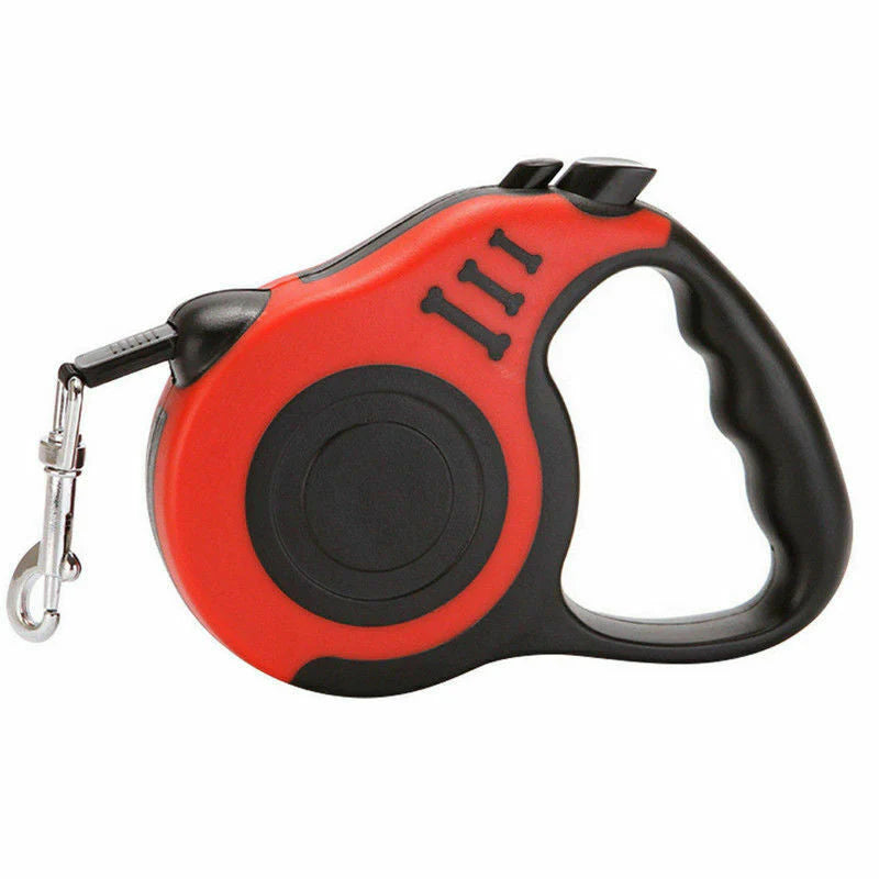 Automatic Retractable Dog Leash with Dual Size Options and Integrated Brake & Lock Safety System