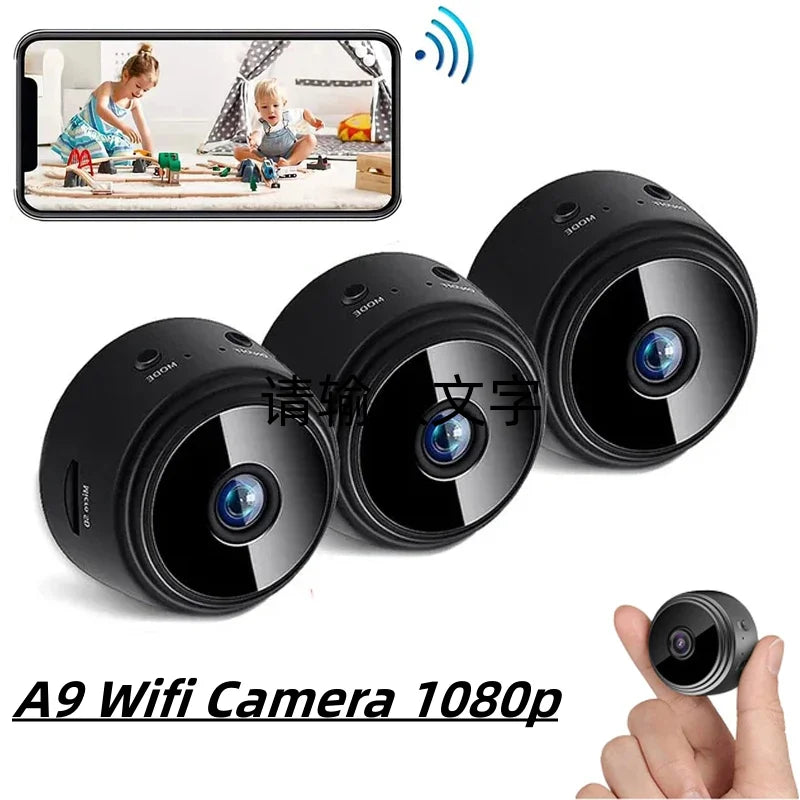  HD Mini Wifi Camera Remote Wireless Infrared Voice Recorder Video Camcorder 